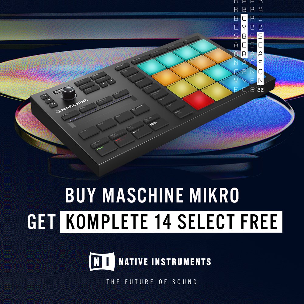 MASCHINE MIKRO MK3 + KOMPLETE AUDIO 2 ト…-