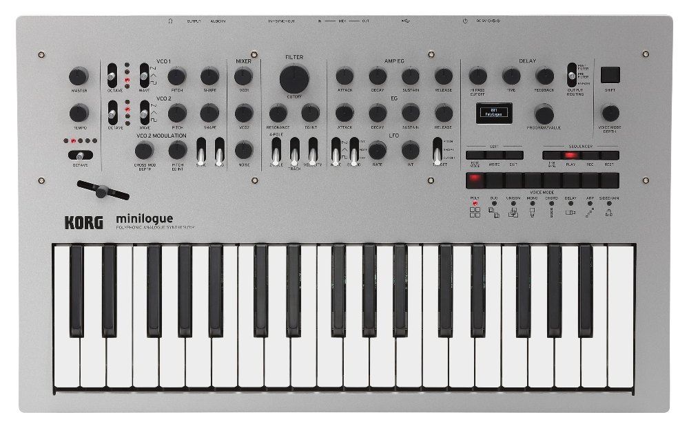 正規品低価★送料込 KORG minilogue POLYPHONIC ANALOGUE SYNTHESIZER シンセサイザー コルグ