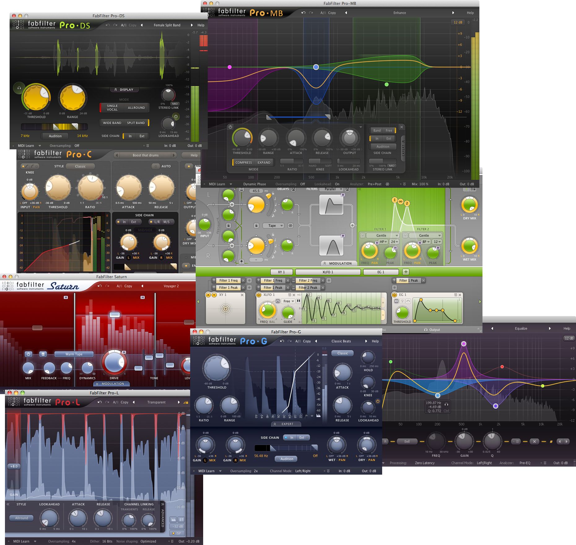 FABFILTER FX BUNDLE